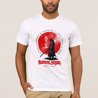 Camiseta Espíritu Samurái – Guerrero de Disciplina y Honor