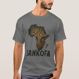 Camiseta 'Espíritu Sankofa' celebra la herencia negra, la h