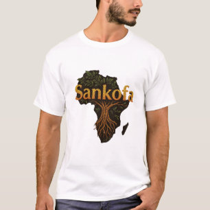 Camiseta 'Espíritu Sankofa' celebra la herencia negra, la h
