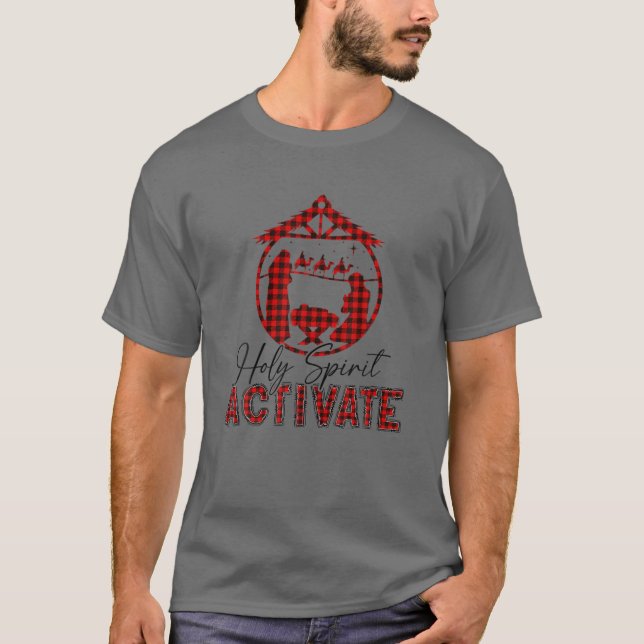 Camiseta Espíritu Santo activa a los Navidades de la Nativi (Anverso)