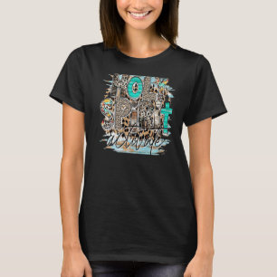 Camiseta Espíritu Santo activa Rel cristiano leopardo occid