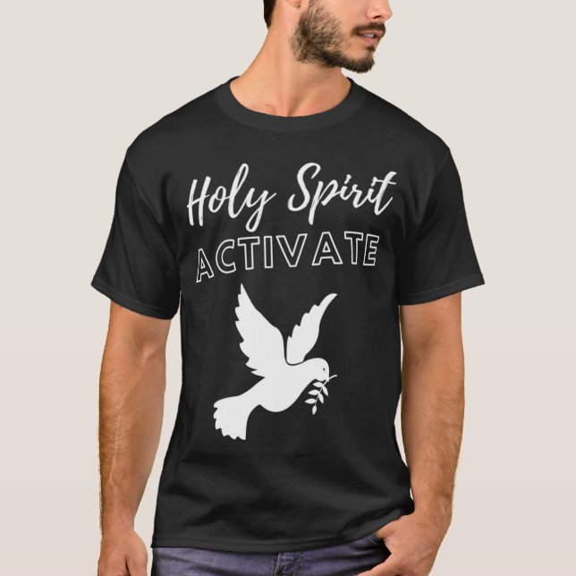 Camiseta Espíritu Santo activado - Graciosa religión cristi (Anverso)