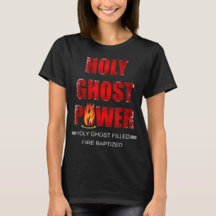 Camiseta Espíritu Santo de poder fantasma relleno Apostol p