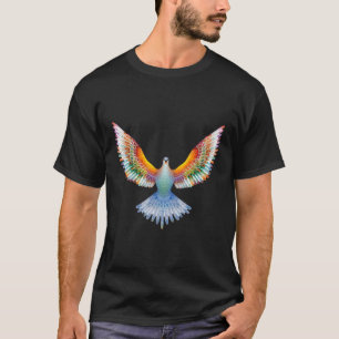 Camiseta Espíritu Santo Dove Elogio a Jesús Pentecostés Col