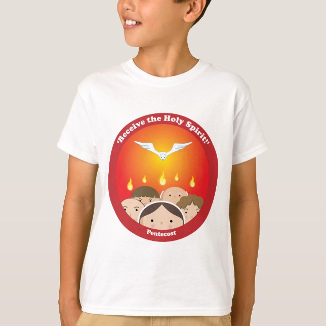 Camiseta Espíritu Santo Pentecostés (Anverso)