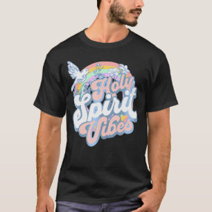 Camiseta Espíritu Santo Vibes Cristiano Para Las Mujeres