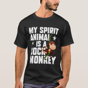 Camiseta Espíritu Sock Animal Mono Chimpanzee Ape