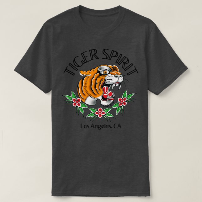 Camiseta Espíritu tigre LA (Diseño del anverso)