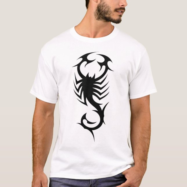 Camiseta Espíritu Tribal de Escorpión (Anverso)