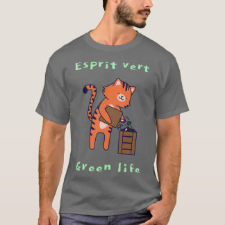 Camiseta Espíritu verde Vida verde