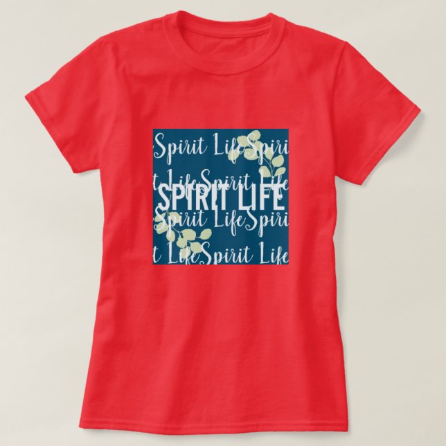 Camiseta Espíritu Vida Cristiana Todo-Sobre-Impresión Tank  (Diseño del anverso)