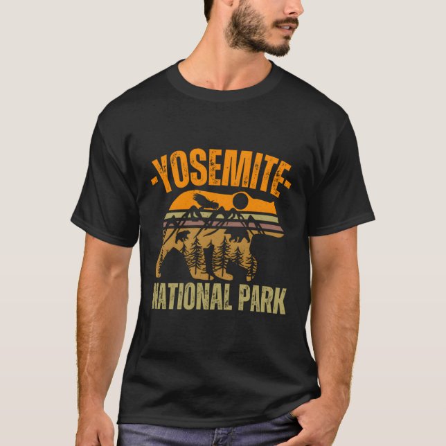 Camiseta Espíritu yosemita � de las montañas (Anverso)