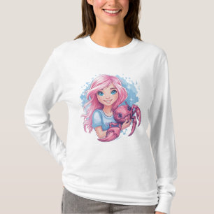Camiseta Espíritu Zodiac del cáncer