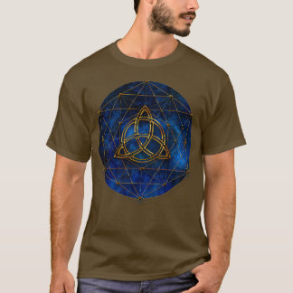 Camiseta Espiritual de Geometría Sagrada de Knot Celtic