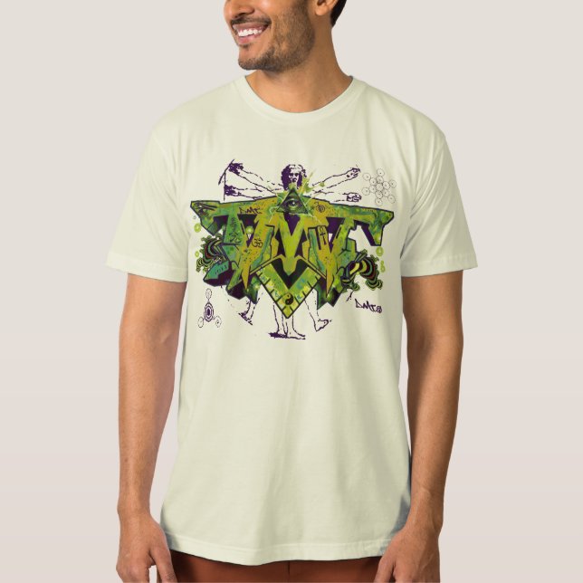CAMISETA ESPIRITUAL DE LA PINTADA AYAHUASCA DEL (Anverso)