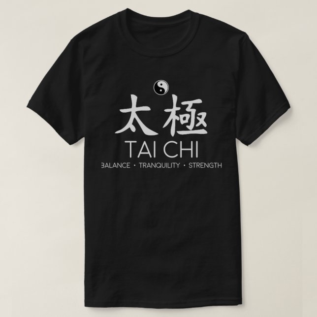 Camiseta Espiritual de tai chi (Diseño del anverso)