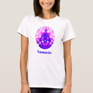 Camiseta Espiritual De Yoga Pose Namaste T-Shirt