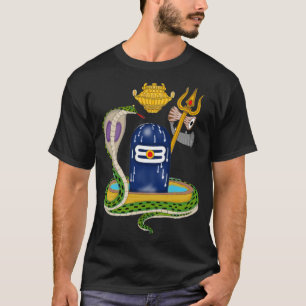 Camiseta espiritual divina Mahadev – Shivlingam sa