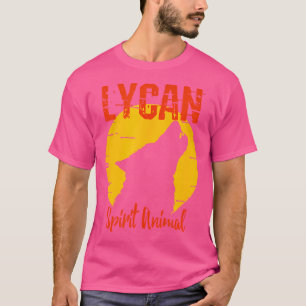 Camiseta Espiritual lionés Animal lobo lobo ama al horror