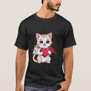 Camiseta Espiritual oculto gato ángel gatito celestial cora