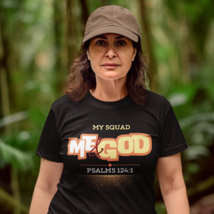 Camiseta espiritual para mujeres: Yo y Dios