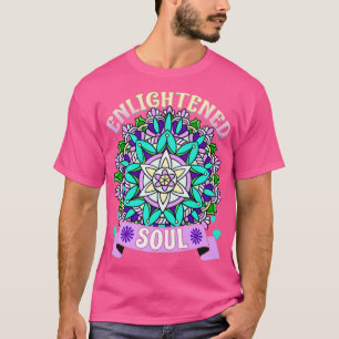 Camiseta Espiritualidad del alma iluminada Mandala Zen D