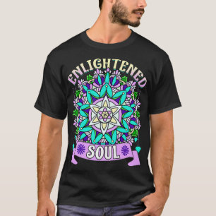 Camiseta Espiritualidad del alma iluminada Mandala Zen D