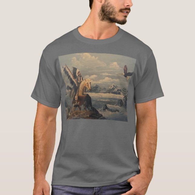 Camiseta Espíritus amables, original de Gary Poling (Anverso)