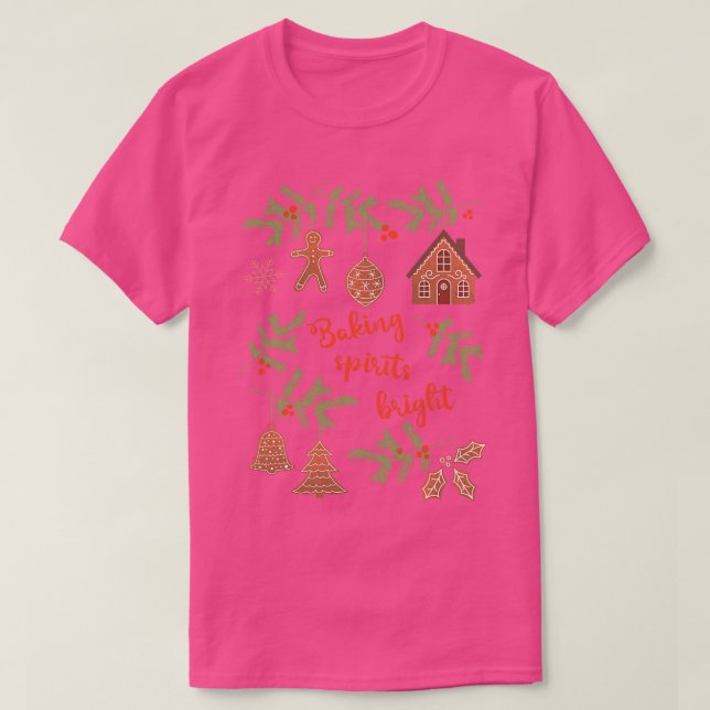 Camiseta Espíritus de hormigón brillante (Diseño del anverso)