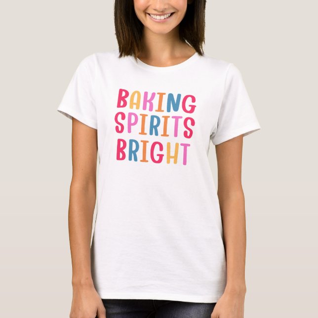 CAMISETA ESPÍRITUS DE HORNEADO BRILLANTES (Anverso)