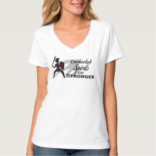 Camiseta Espíritus desenfrenados se vuelven más fuertes - c
