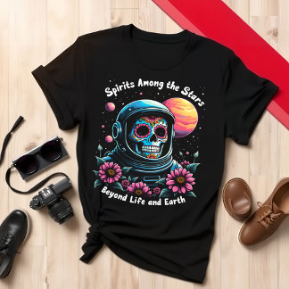 Camiseta Espíritus entre las estrellas, más allá de la vida