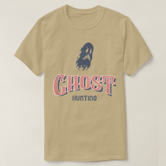 Camiseta Espíritus Fantasma Cazando muertos atormentados (Diseño del anverso)