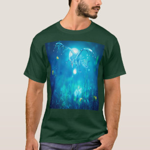 Camiseta espíritus florales en el bosque