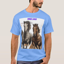 Camiseta 🔥 Espíritus Libres Corren A Caballo Salvaje Tee