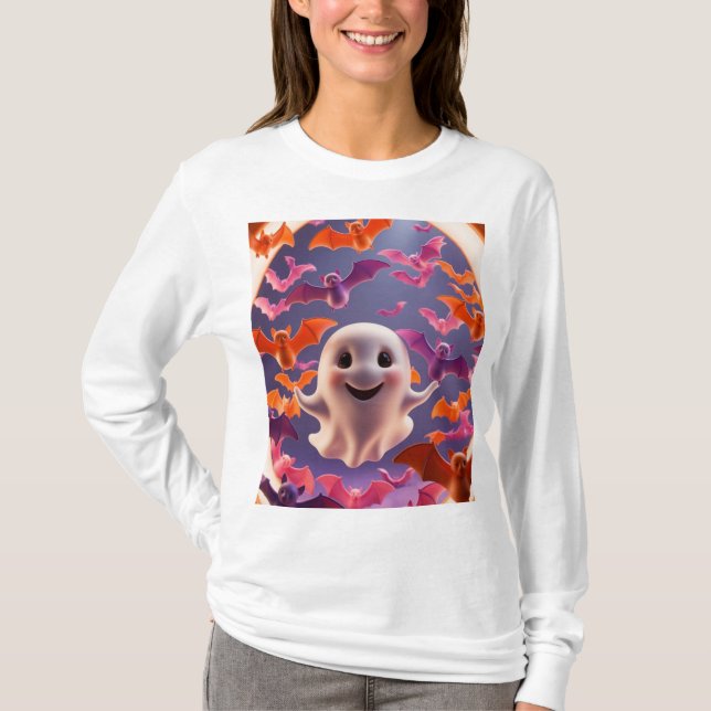 Camiseta Espíritus nocturnos mágicos (Anverso)