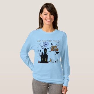 Camiseta Espíritus Rastreros de Octubre azul pálido