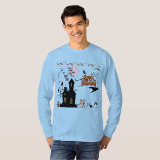 Camiseta Espíritus Rastreros de Octubre azul pálido