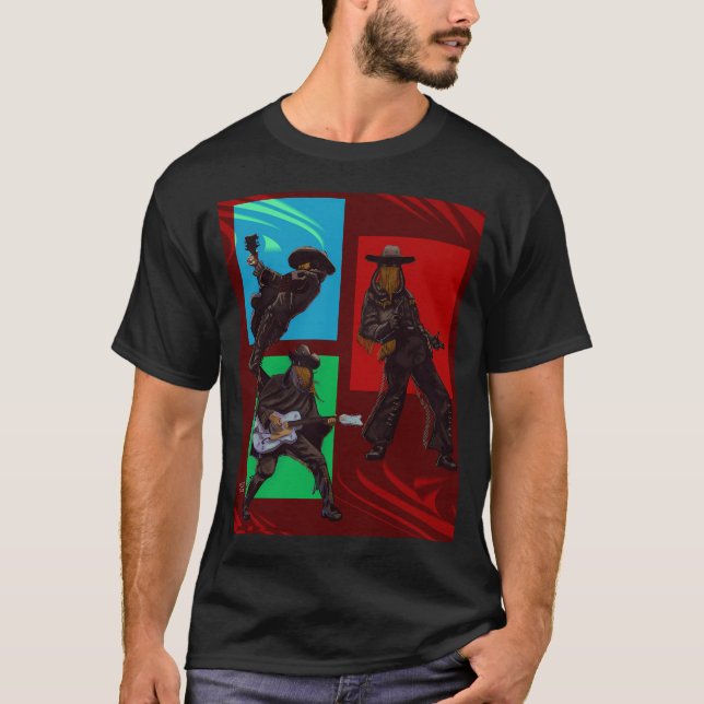 Camiseta Espíritus Vaqueros (Anverso)