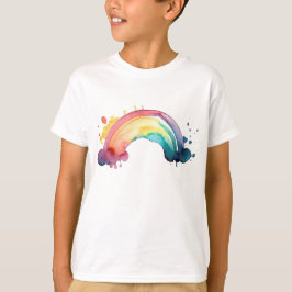 Camiseta Esplandor arcoiris acuático
