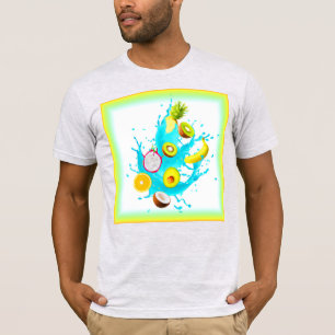Camiseta Esplandor de arte de frutas tropicales. ¡Cómprate 