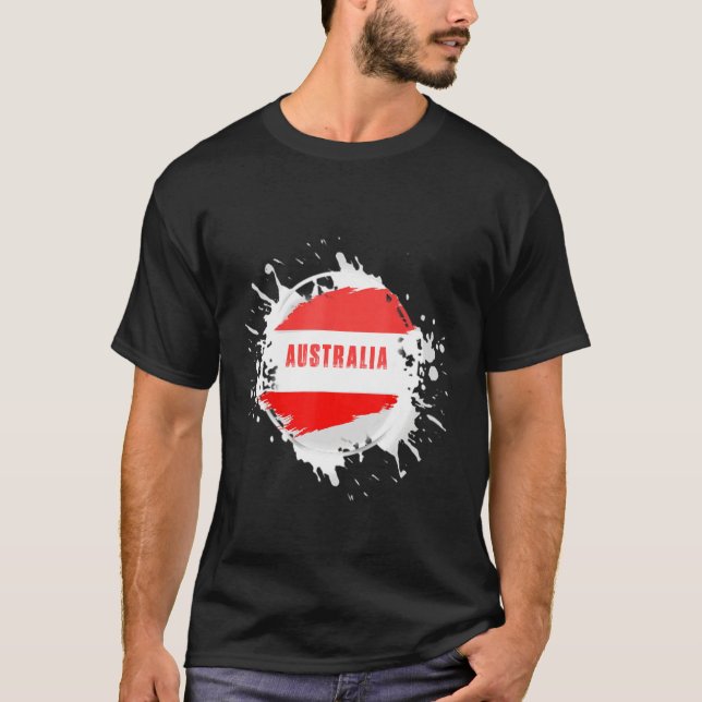 Camiseta Esplash de Australia (Anverso)