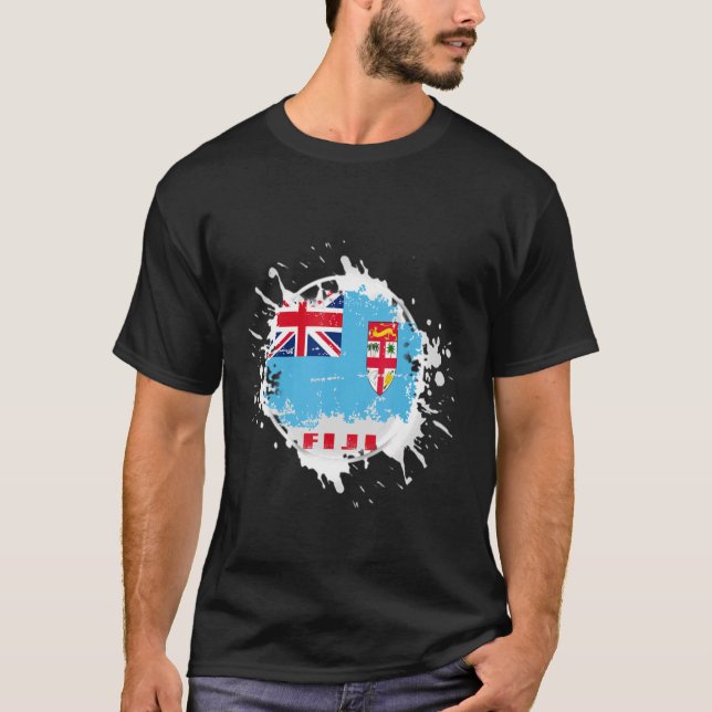 Camiseta Esplash de Fiyi (Anverso)
