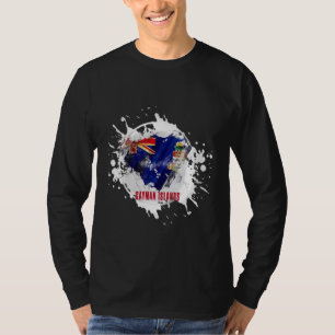 Camiseta Esplash de las Islas Caimán