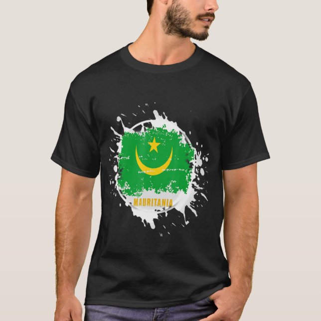 Camiseta Esplash de Mauritania (Anverso)