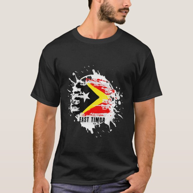 Camiseta Esplash de Timor Oriental (Anverso)
