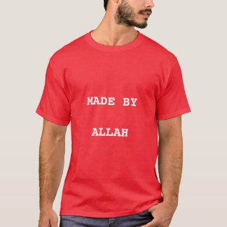 Camiseta espléndida del dawah con el texto hecho