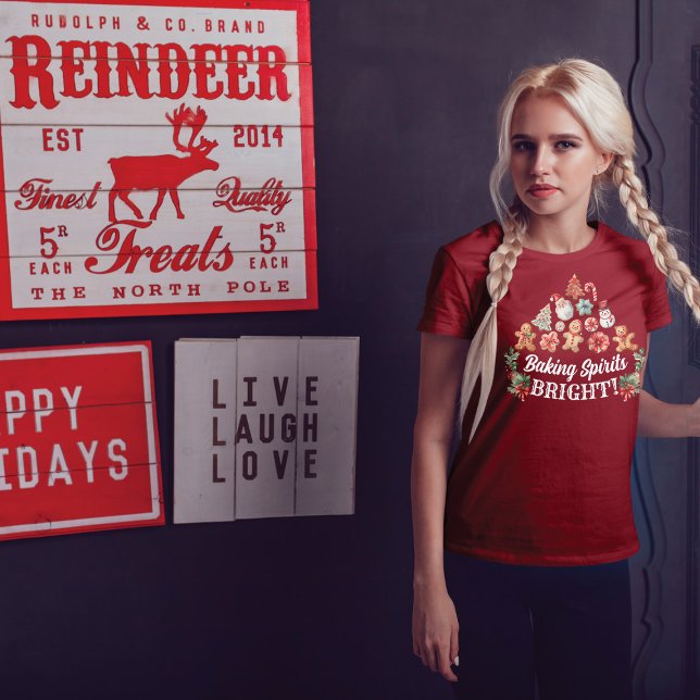 Camiseta Espléndida fiesta: Navidades Cookie Wonderland Pho (Subido por el creador)