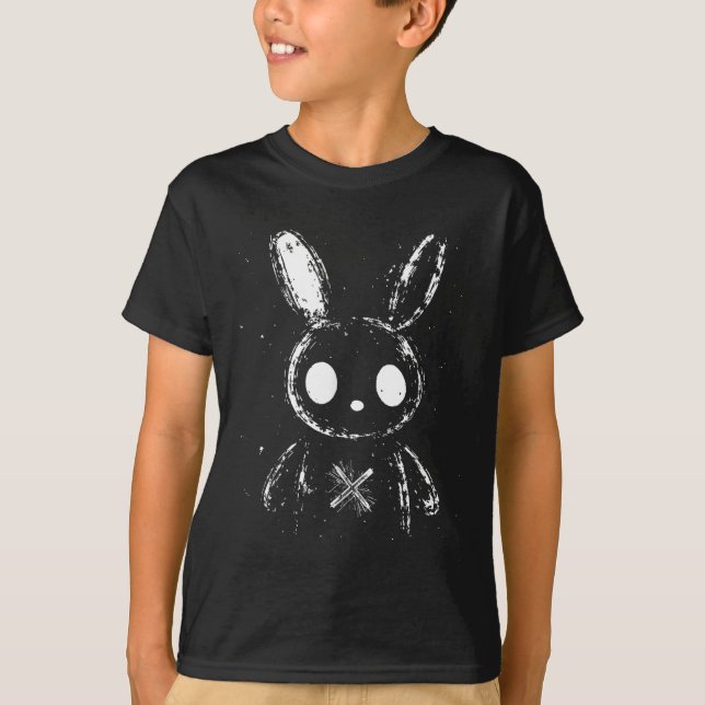 Camiseta Espléndido conejo conejo conejo conejo al Gótico a (Anverso)