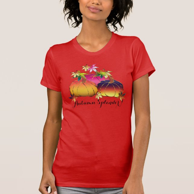 Camiseta Esplendor Otoñal Caprichoso (Anverso)